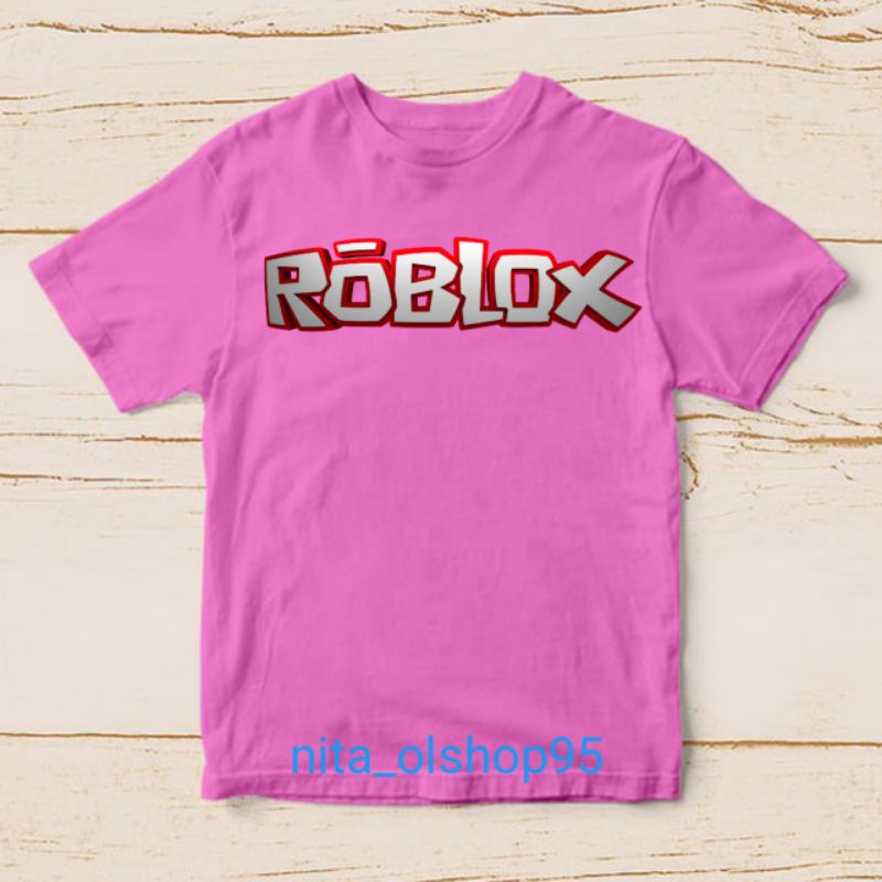 baju anak minicraft kaos anak roblox Minecraft