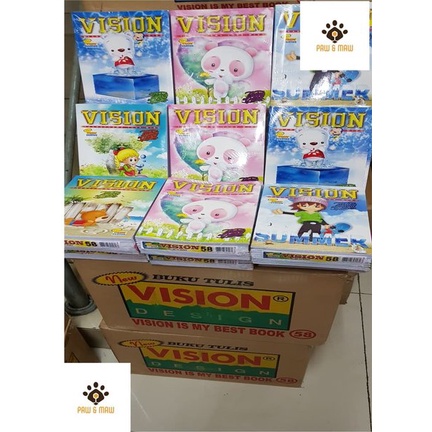 

Buku Tulis Vision isi 38 58 perlengkapan sekolah