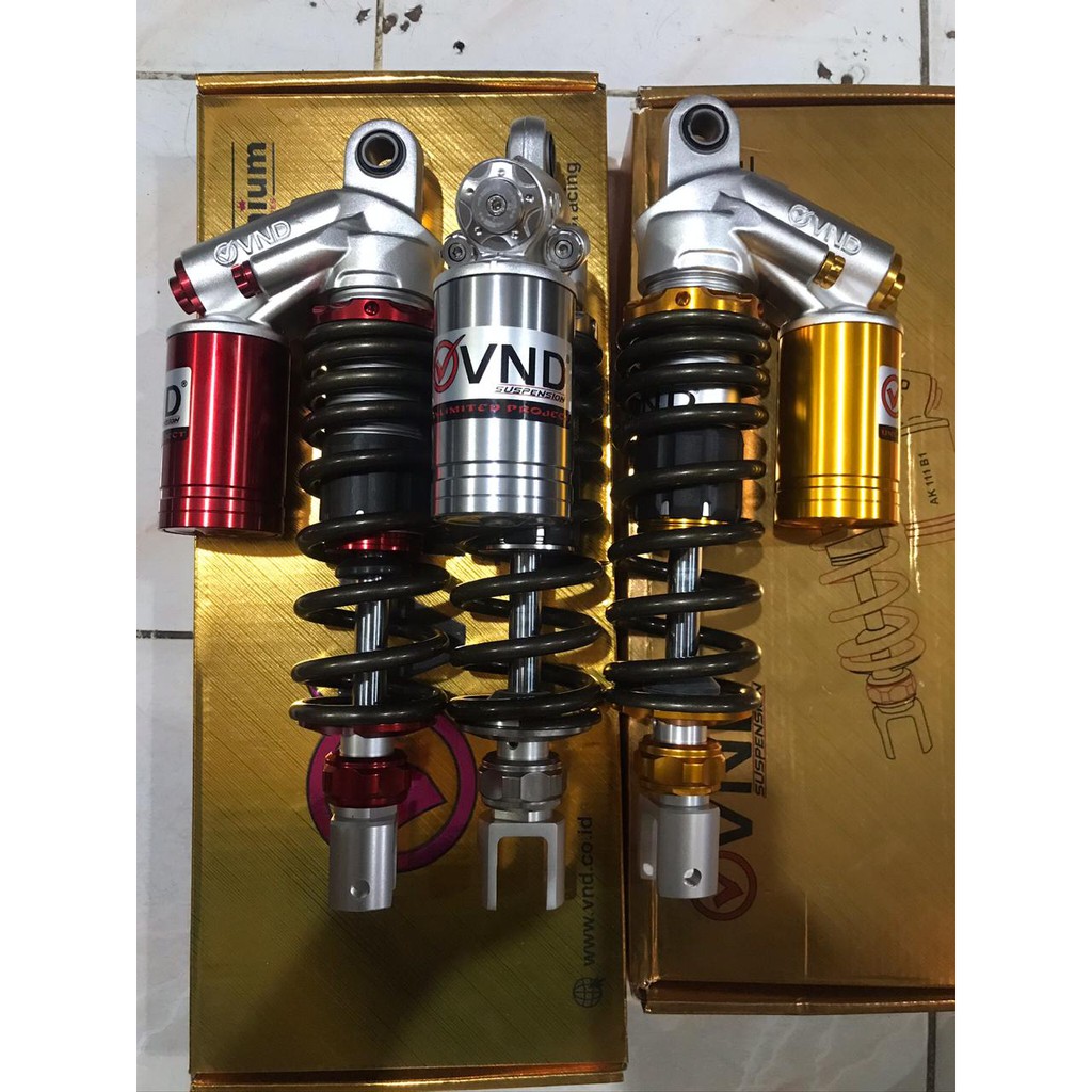 Shockbreaker Shock tabung atas matic mio beat scoopy vario fi miring VND racing answer RCB ak111