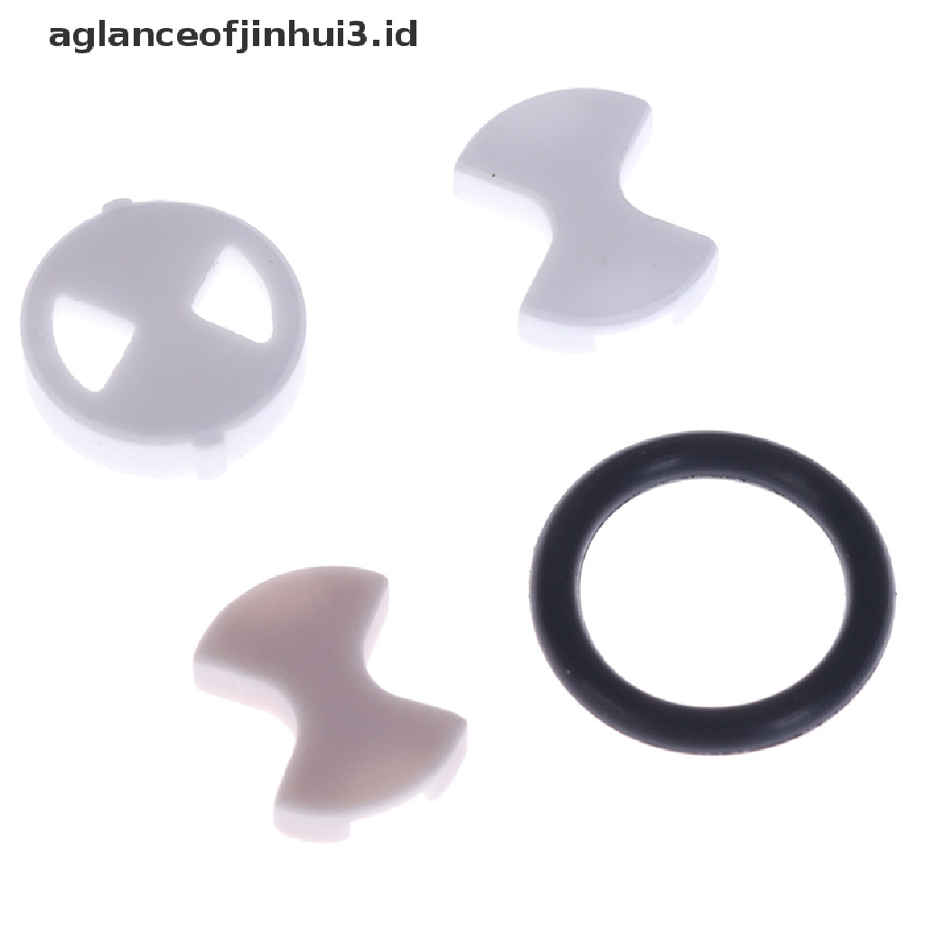 8pcs / set Katup Cakram Keramik Pengganti 1 / 2 Inch Untuk Air