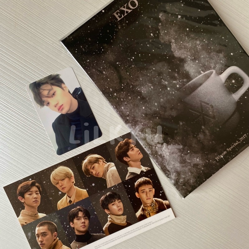 EXO UNIVERSE WINTER ALBUM FULLSET KAI PHOTOCARD PC