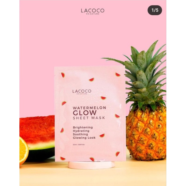 LACOCO Watermelon Brightening Eye Patch