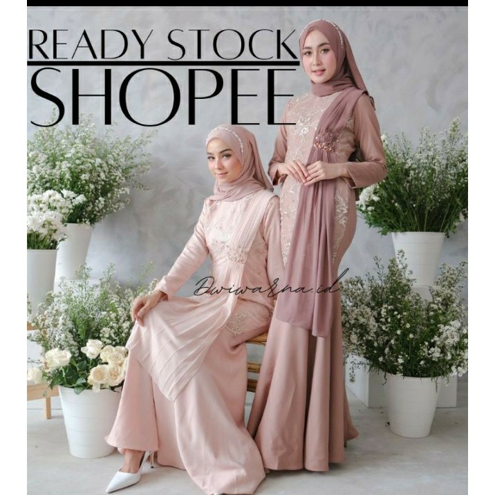GAMIS LEBARAN RAMADHAN DRESS LiLAC DRESS PESTA BRIDESMAID