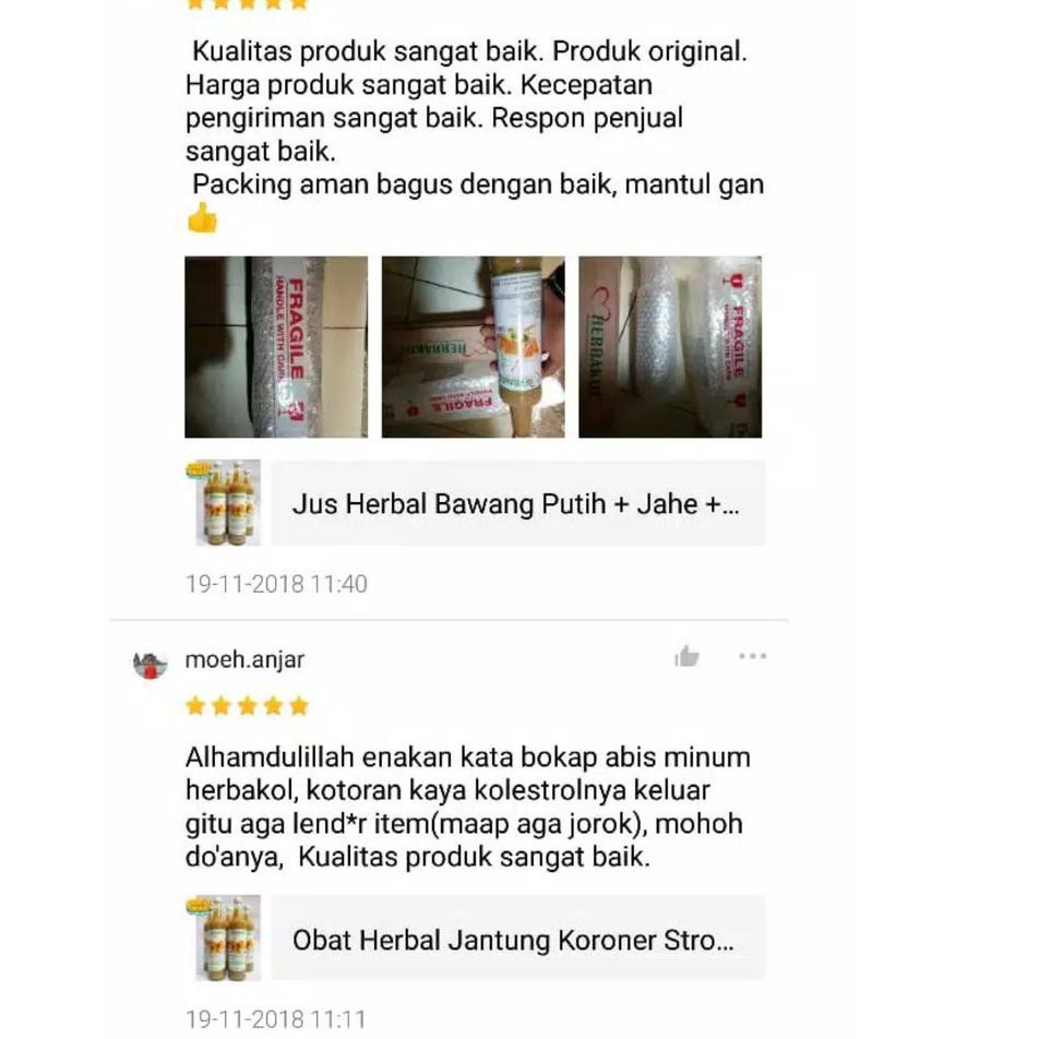 

Ramuan Jus Bawang Putih Jahe Lemon Cuka Apel Madu Cinnamon HERBAKOL Terbatas