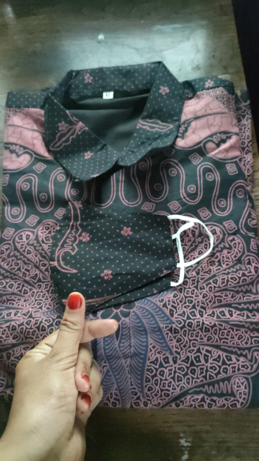 Batik Solo Kemeja Batik Pria Lengan Panjang Lapis Furing Suket Segoro Sm Atasan Modern Premium