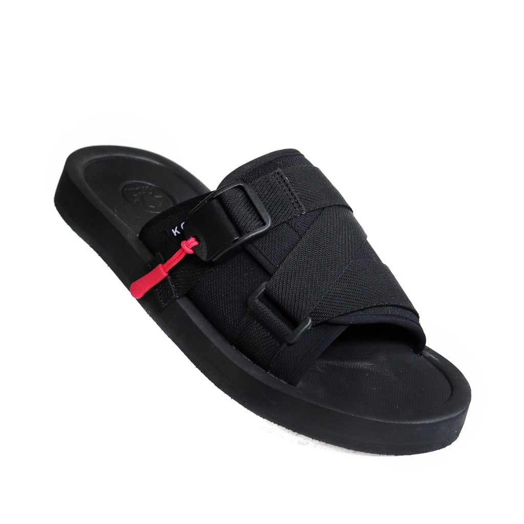 MOLK|Sandal Slop Pria Original Slide Hitam Cowok Anti Slip Ringan Nyaman