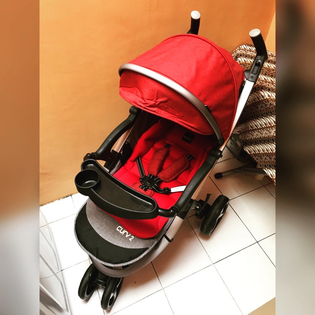 Preloved Stroller Baby Elle Curv 2