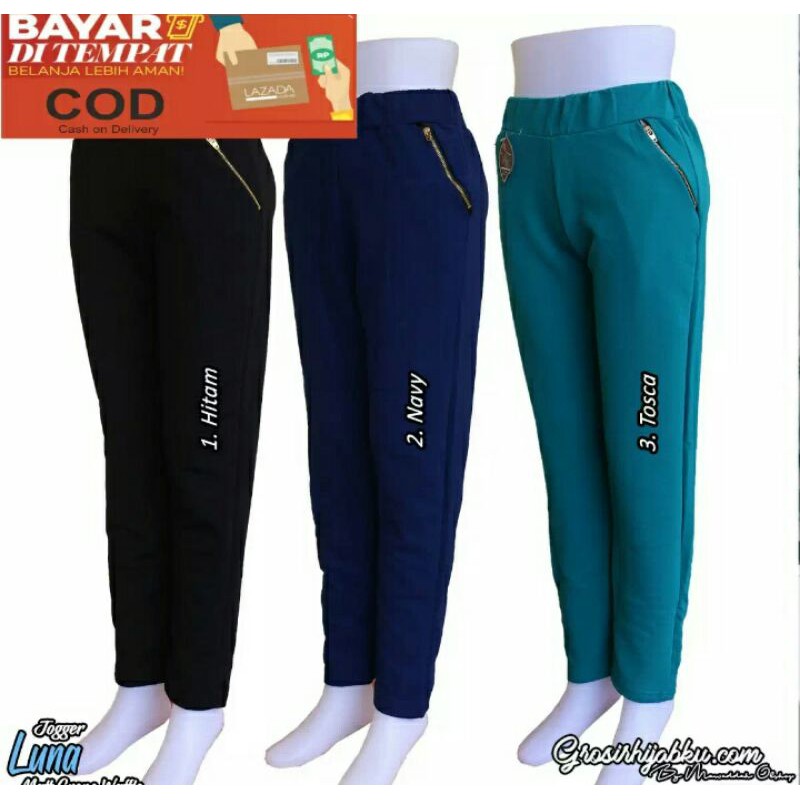 PROMO (COD) LUNA PENSIL CREPE/CELANA LUNA/CELANA PENSIL CREPE/LEGGING PENSIL/Celana Luna termurah