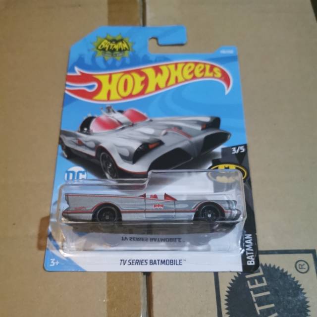 Hot Wheels TV Series Batmobile Zamac Silver 2019 mobil batman DC hotwheels hw