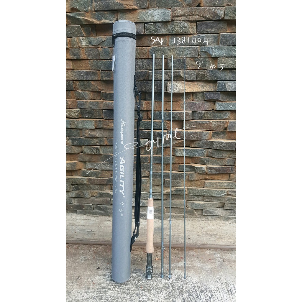 SHAKESPEARE AGILITY FLY ROD  9FT 5WT SAP 1381004