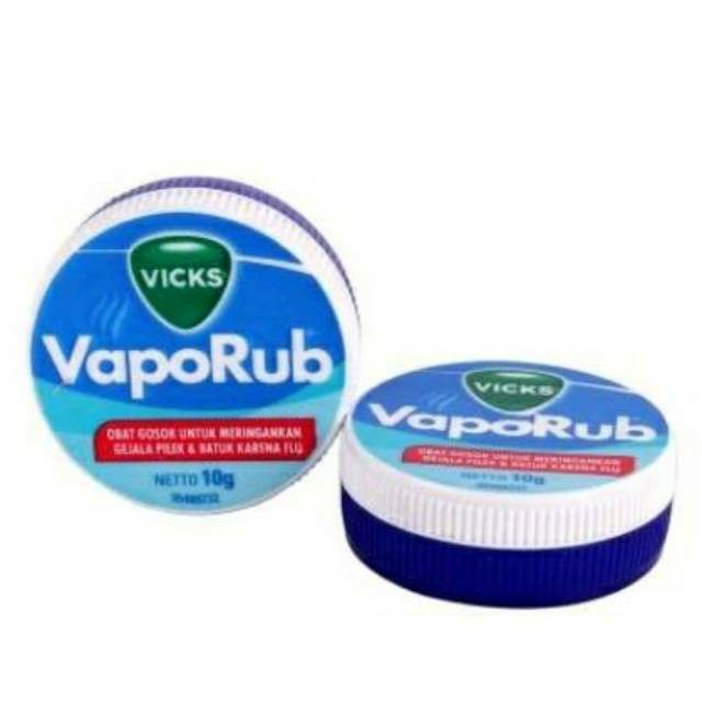 [BPOM] VICKS Vaporub 10gr - Meringankan Gejala Pilek Flu