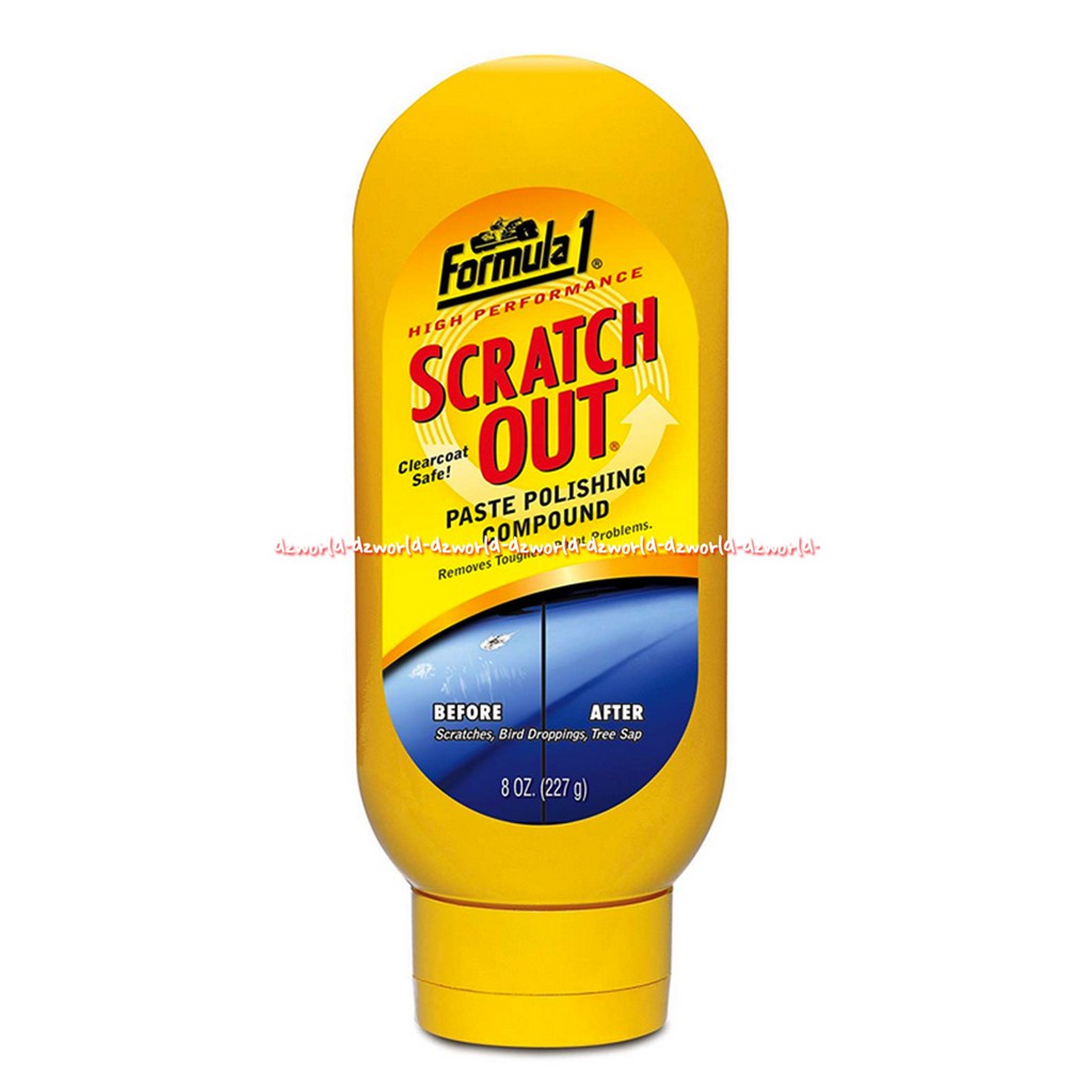 Formula 1 Scratch Out Paste Polishing Compound 227 gr Krim Pembersih Noda Menghilangkan Goresan Pada Mobil Kendaraan Formula1