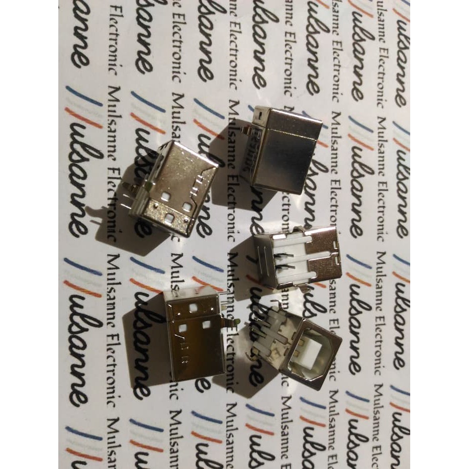 Socket - Konektor - Conector USB 2.0 Type B Female PCB Mounting