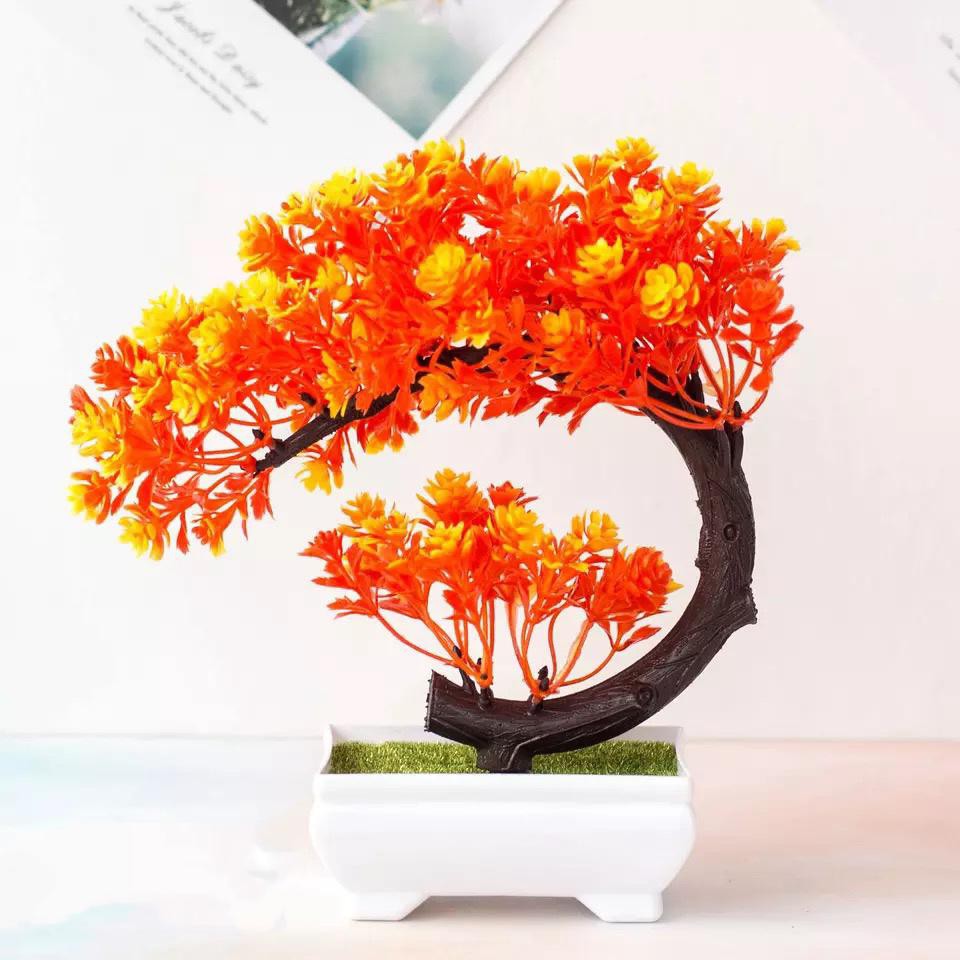 AM577 Bunga plastik / pajangan bunga Artificial / motif Rose  Vas Petak-3