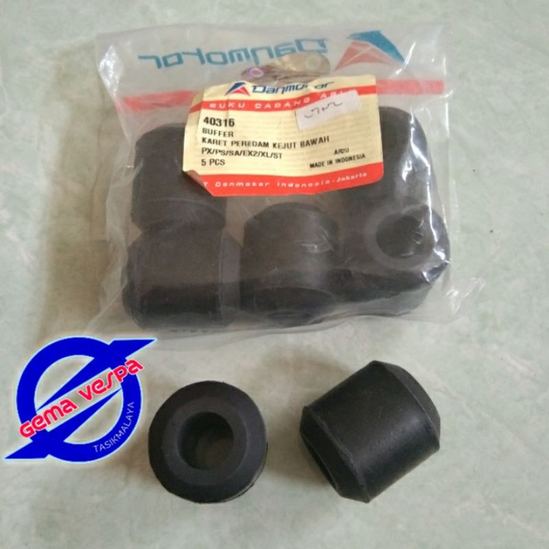Karet shock depan/belakang vespa Danmotor