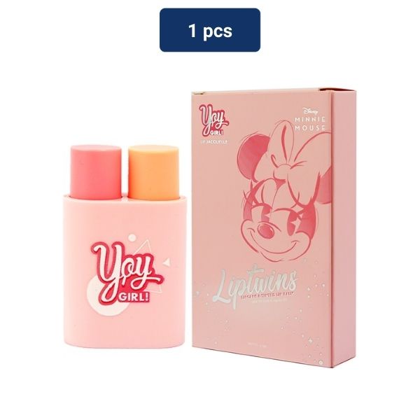 YOY by Jacquelle Disney Minnie Mouse Edition LipTwins - Pink Citrus