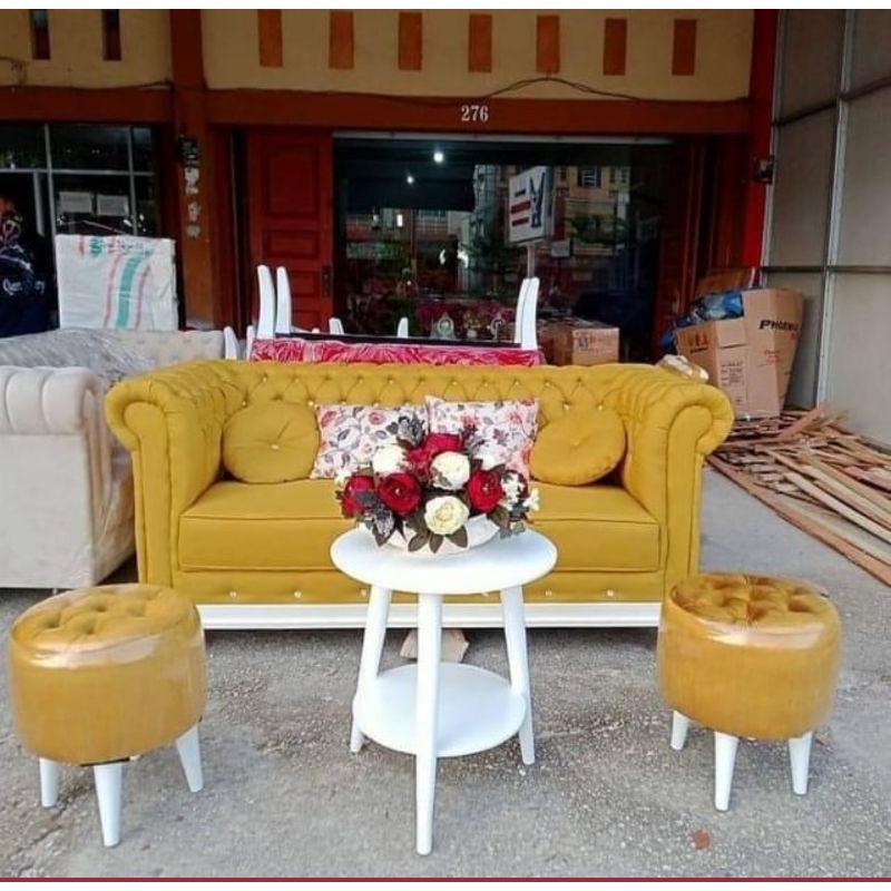 sofa retro sofa minimalis moderen sofa kekinian kursi bulat retro meja bulat retro