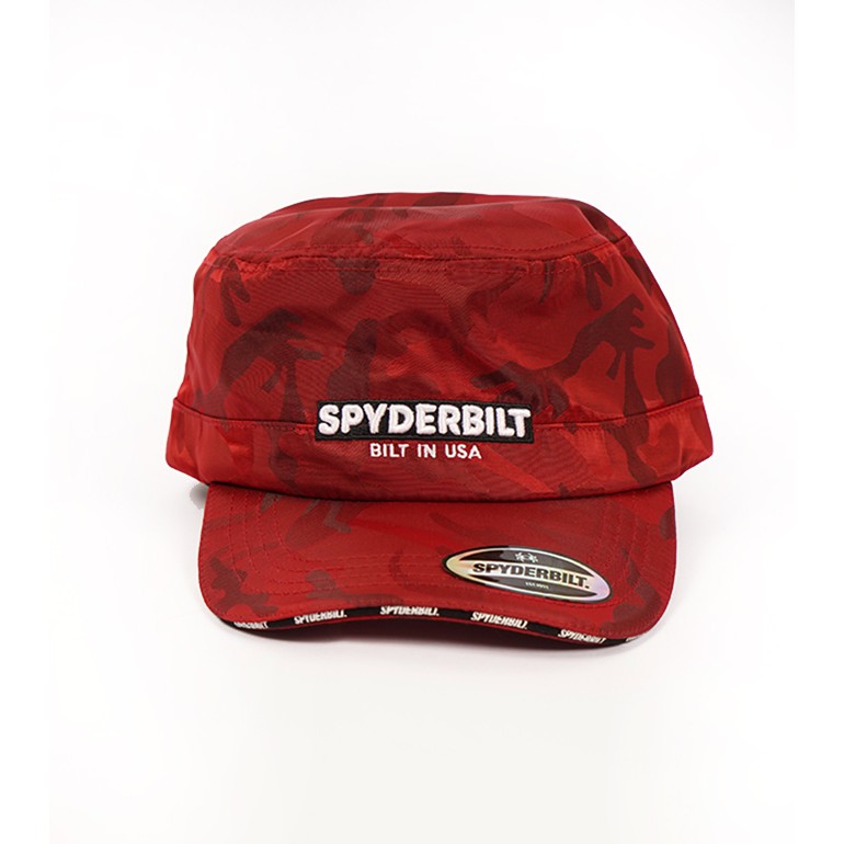 Spyderbilt Topi Pria Merah Warior (MCAP167-RED) Planetsurf