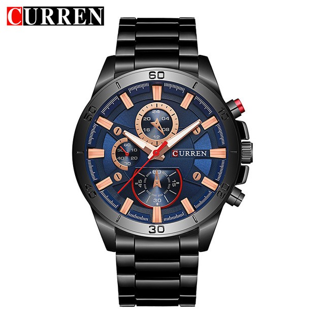 CURREN 8275 Jam Tangan Pria Analog Stainless Steel WK-SBY