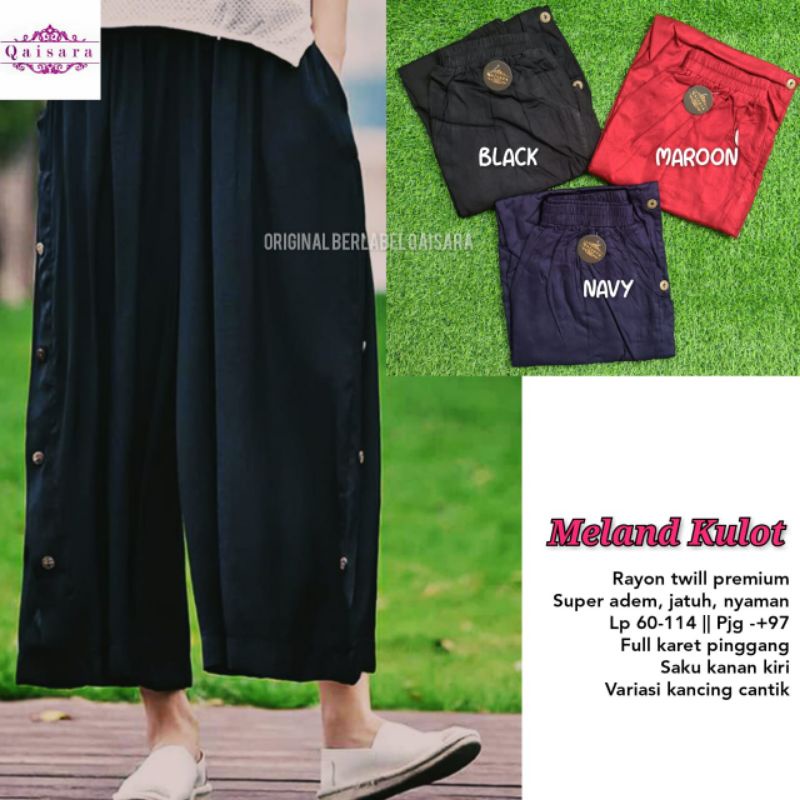 MELAND KULOT BY QAISARA