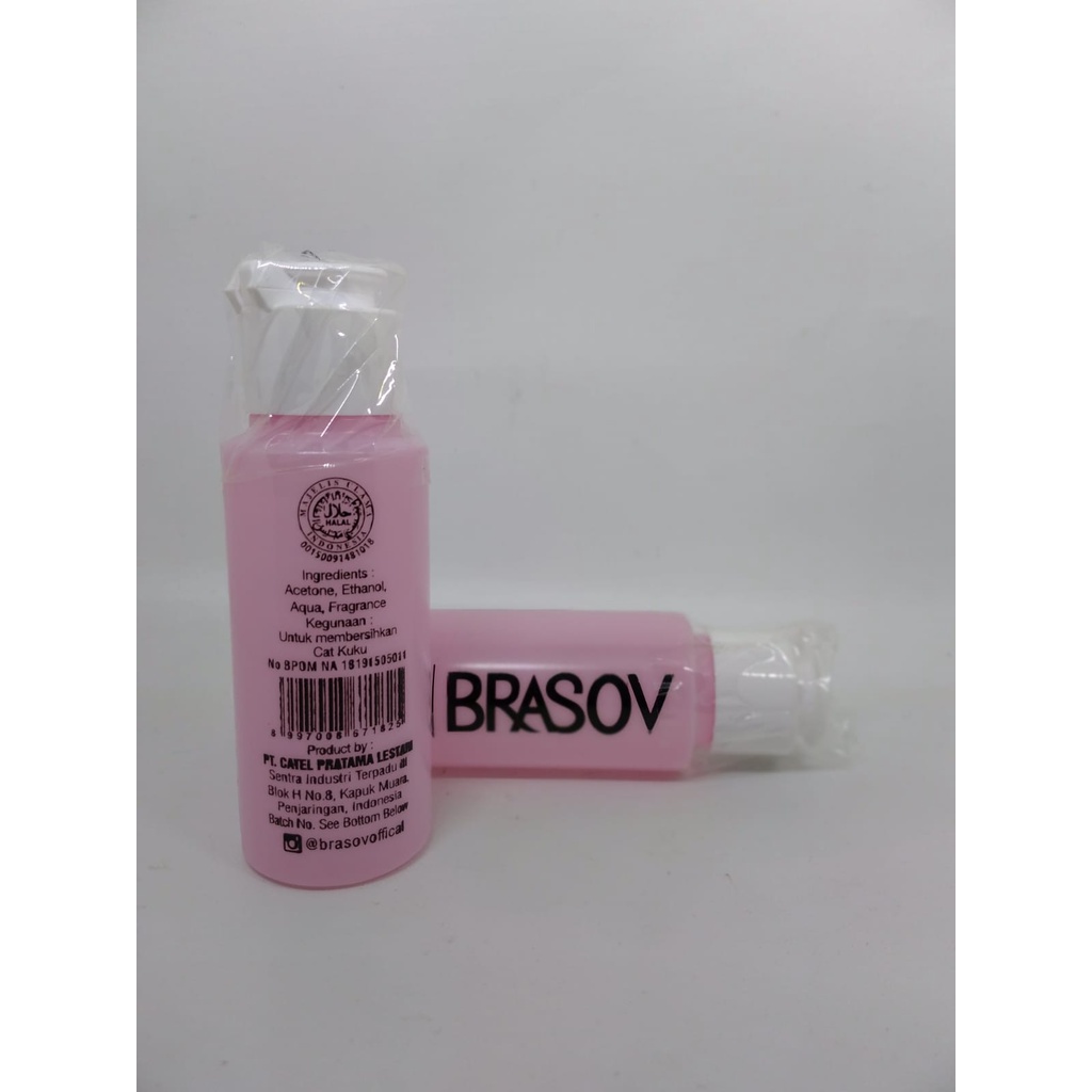 BRASOV Pembersih Kuku Brasov Nail Polish Remover 65ml Original 100%