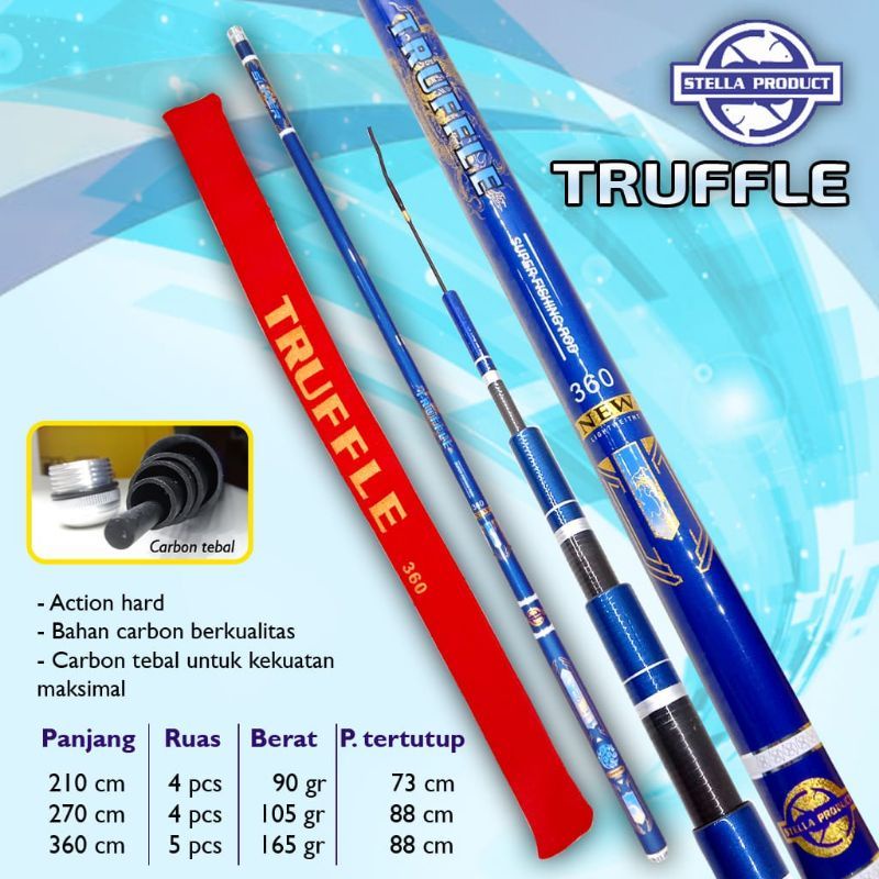 New Tegek Stella TRUFFLE 210 / 270 / 360 / 450 hard action