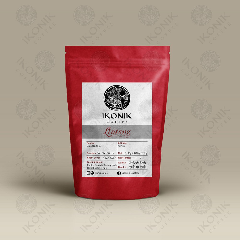 

Ikonik coffe Single Origin Lintong 200gr Fresh 100% Arabica (Whole Bean/Ground)