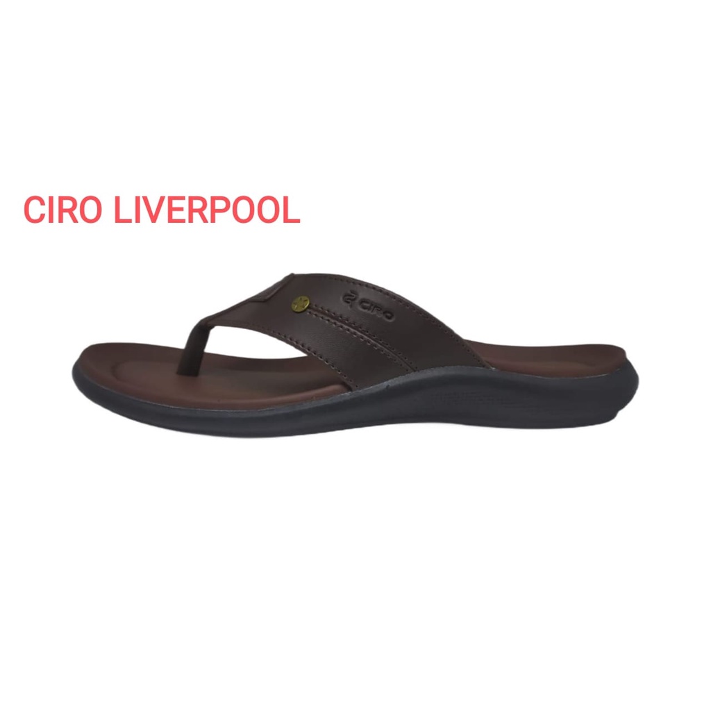 SANDAL CIRO LIVERPOOL KUALITAS MATAHARI-KULIT ASLI-ASLI 100% PRODUK INDONESIA