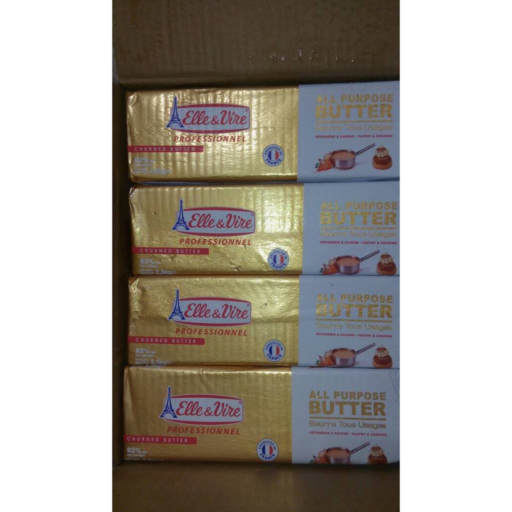 

MURAH MERIAH BUTTER ELLE VIRE 2.5KG !