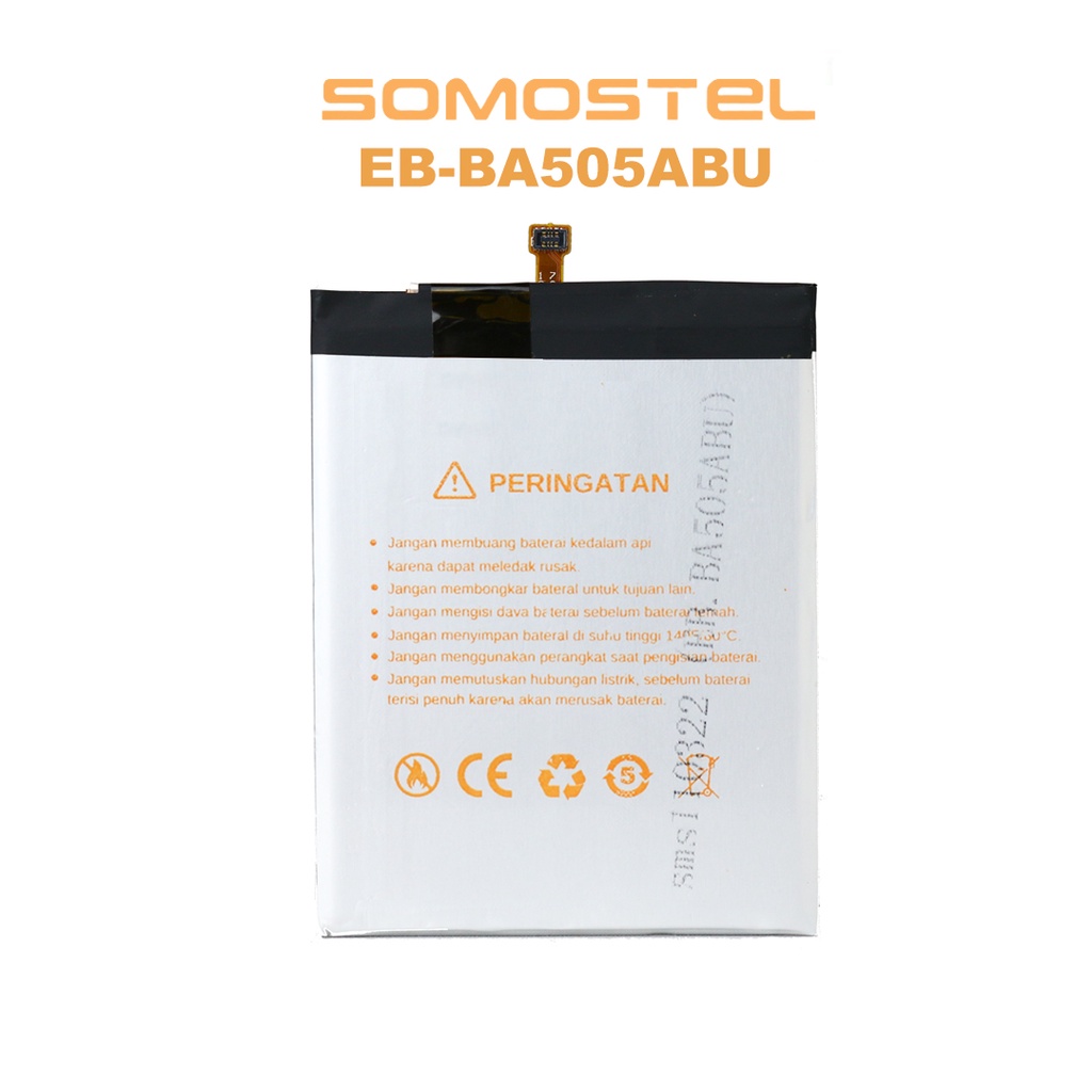 Somostel - EB BA505ABU Samsung A20 / A30 / A50 / A30S / A50S Batre Batrai Baterai