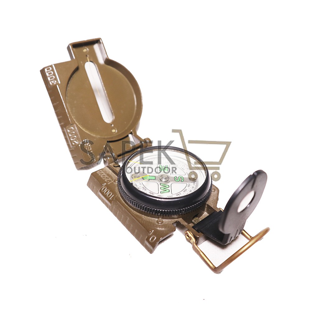 KOMPAS BIDIK / KOMPAS LENSATIK / KOMPAS PENUNJUK ARAH MATA ANGIN
