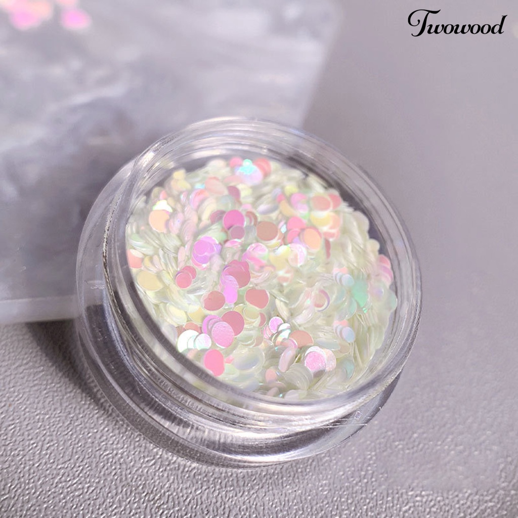 Ornamen Payet Glitter Bentuk Bintang Hati Untuk Dekorasi Nail Art