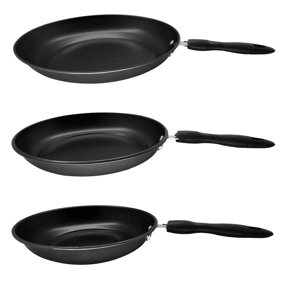 Frypan Set Teflon Anti lengket isi 3 pcs / Frypan set 3 pcs Non stick