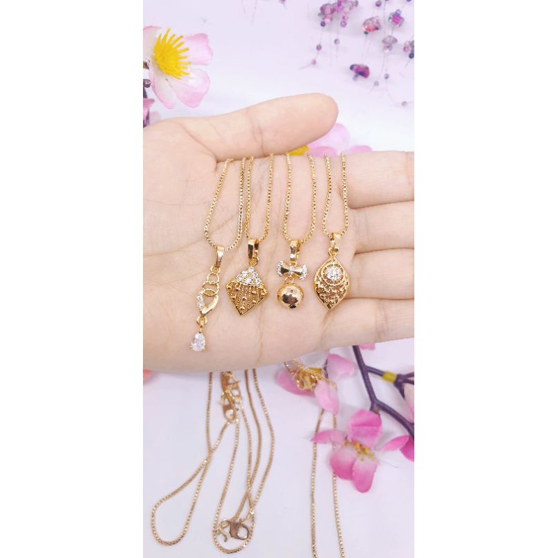 [1lusin Random]12pcs kalung dewasa +liontin