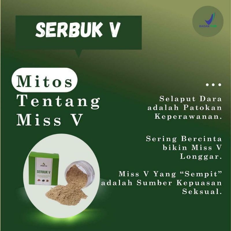 Serbuk Perawan Anti Pelakor 100% Asli Perawatan Dan Pembersih Miss V