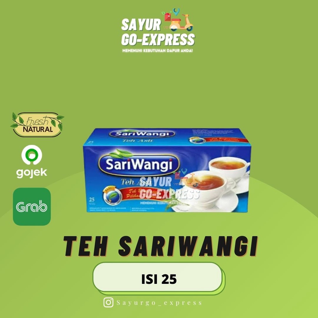 

Teh SAriwangi isi 25 pcs