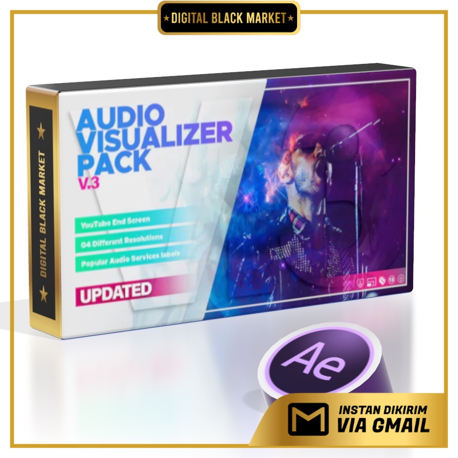 Audio Visualizer Soundkey - After Effects Project Files