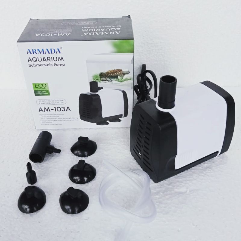 Jual Submersible Armada Am A Filter Celup Air Aquarium Ph Kolam Shopee Indonesia