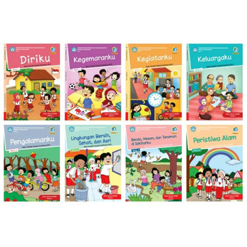 

buku tematik tema 5678 SD kelas 1 semester 2