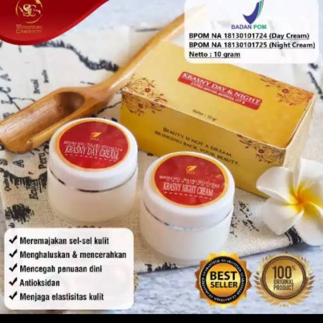 

Sr12 Krasny cream 10gr aman sudah ada izin BPOM