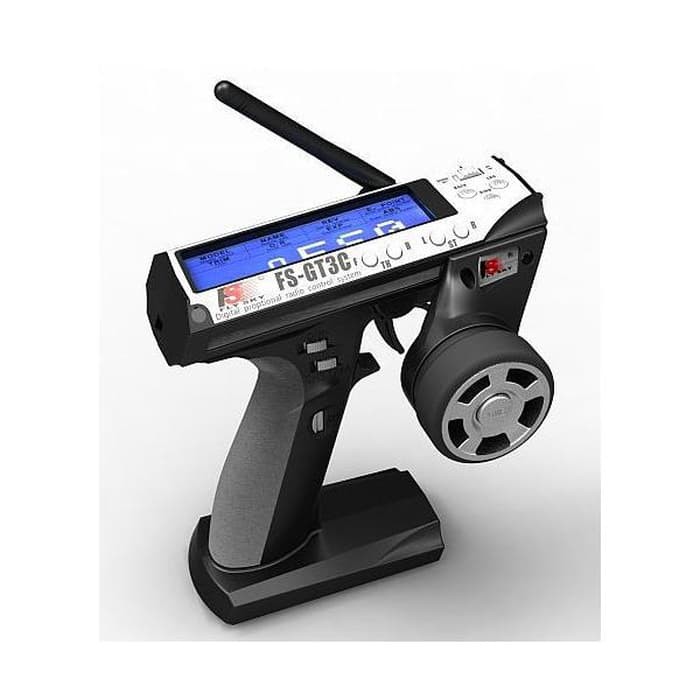 Flysky Gt3C Spektrum 2.4Ghz 3 Channel (Silver Version) Vu8290