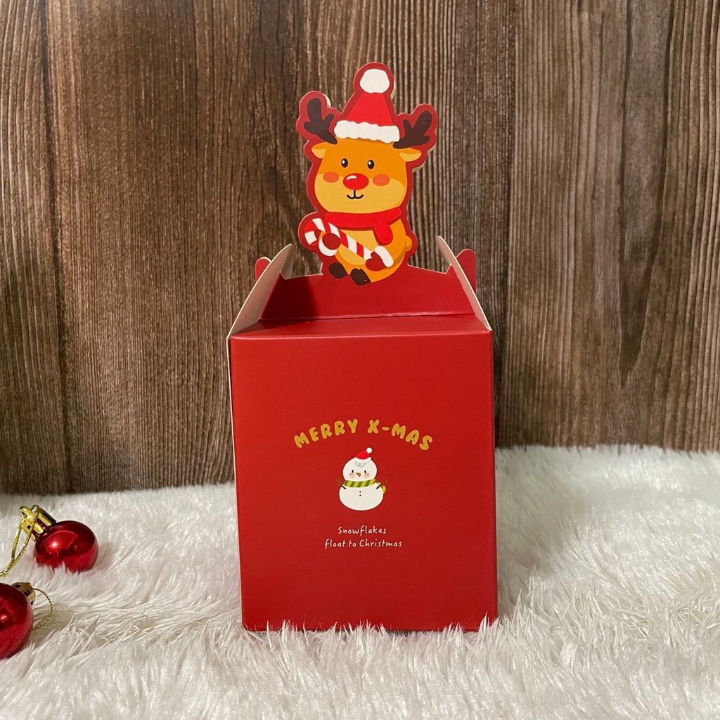 

Kotak Snack Mini Motif Natal