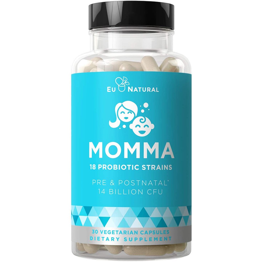 Eunatural / Eu Natural MOMMA 18 Strains Probiotics + Prebiotics Penyubur Kandungan / Ibu Hamil USA