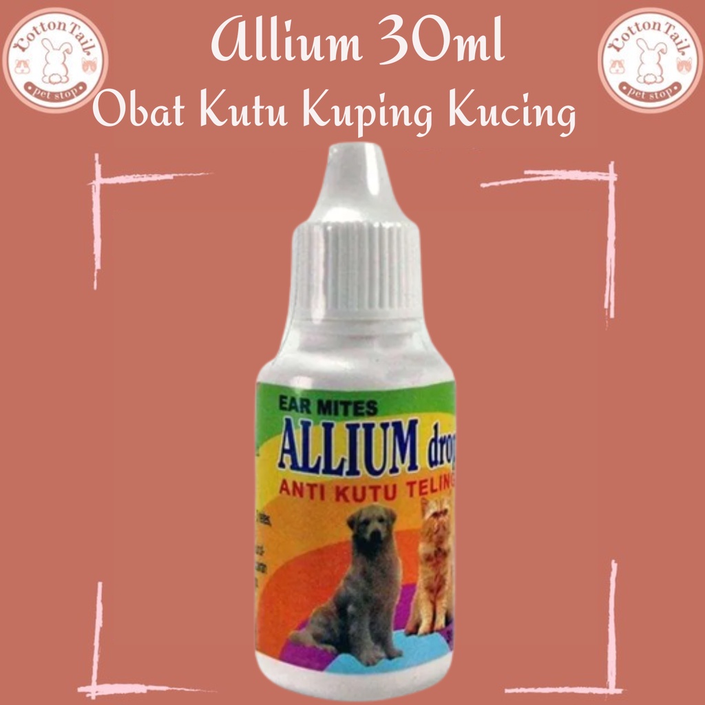 Allium 30 ml Obat kutu telinga kucing