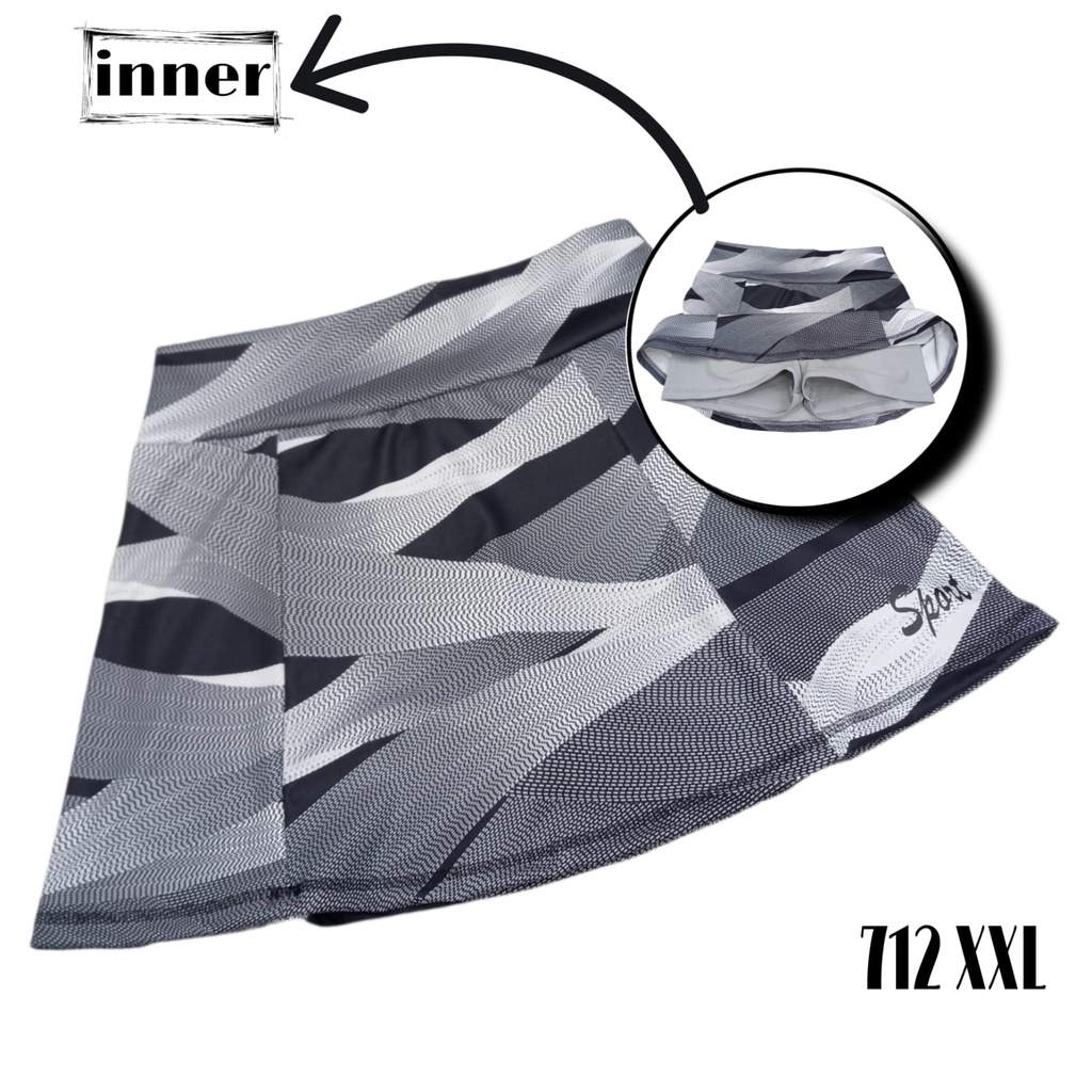 SPORT MINI SKIRT JUMBO/ROK SENAM JUMBO WANITA/ROK OLAHRAGA PENDEK JUMBO WANITA/ROK ZUMBA/ROK YOGA WANITA-RJ08