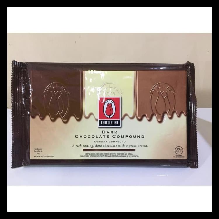 

Coklat Tulip Dark Chocolate Compound 1 Kg