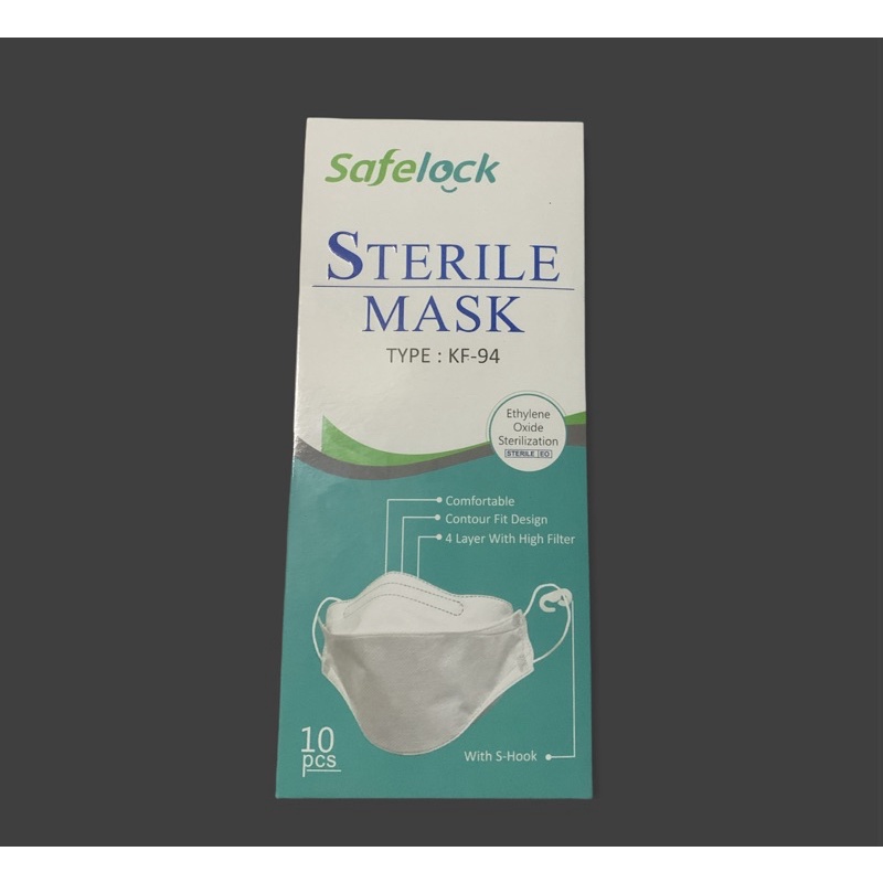 MASKER SAFELOCK STERILE KF-94