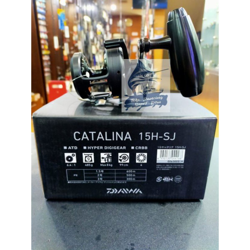 Reel OH DAIWA CATALINA 15H-SJ Handle Kanan Best Seller