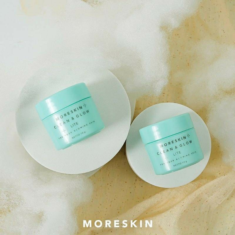 Moreskin clean and glow lite, glow lite nasa