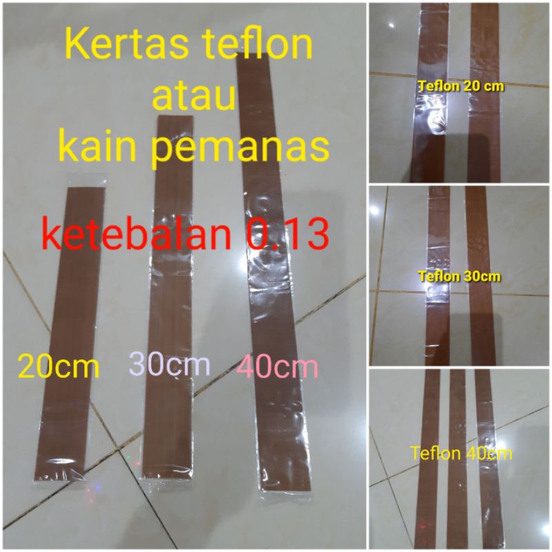 Kain teflon set / kain pemanas impulse sealer
